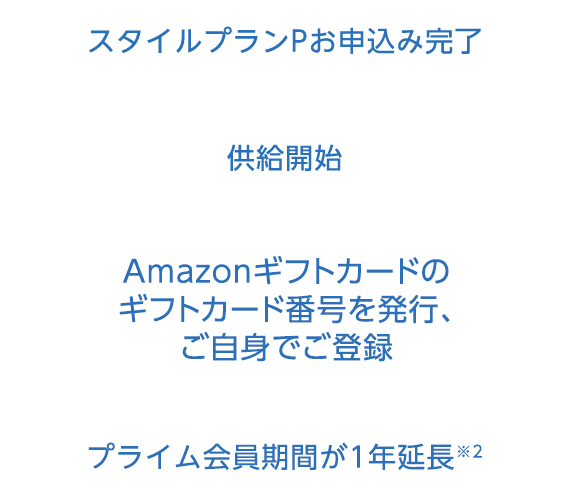 X^CvP\݊ Jn AmazonMtgJ[h̃MtgJ[hԍ𔭍sAgło^ vCԂ1N2
