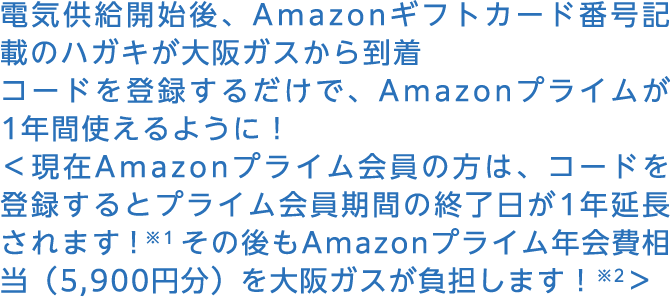 dCJnAAmazonMtgJ[hԍLڂ̃nKLKX瓞 R[ho^邾ŁAAmazonvC1NԎg悤ɁI  AmazonvĆ̕AR[ho^ƃvCԂ̏I1N܂I1 ̌AmazonvCNi5,900~jKXS܂I2