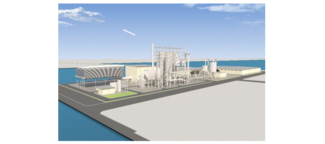 徳島津田バイオマス発電所 イメージ図 徳島津田バイオマス発電所 イメージ図
