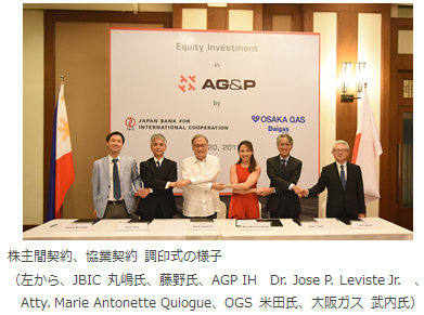 株主間契約、協業契約 調印式の様子 株主間契約、協業契約 調印式の様子